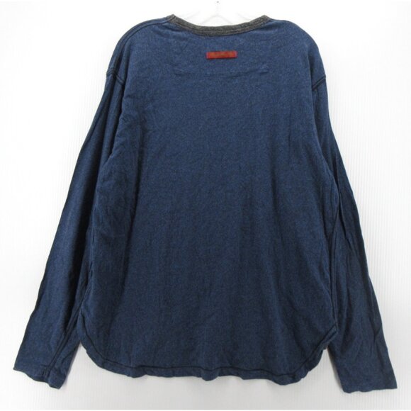 Robert Graham Shirt Large Pullover T Tee Heathered Slub Cotton Crewneck - Picture 7 of 13